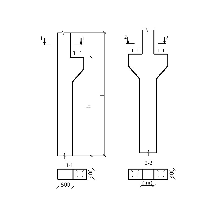 Колонна железобетонная 13к 108-14